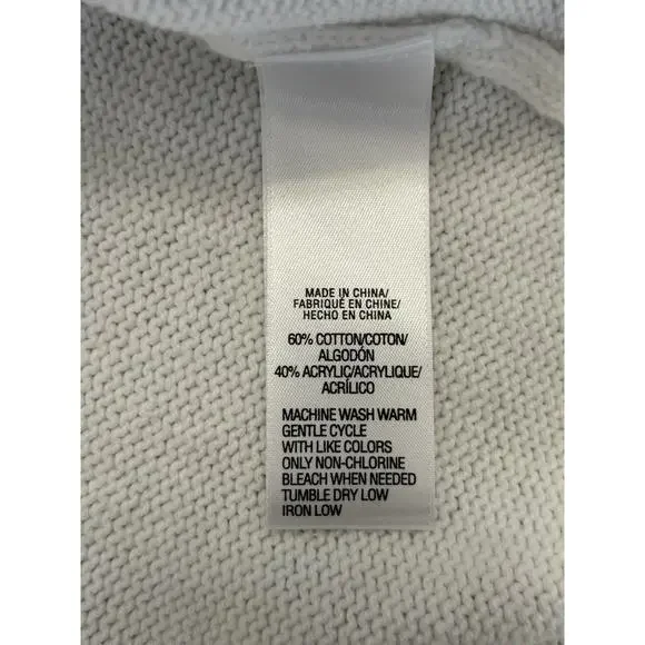 Izod Womens Sweater With Gold Shoulder‎ Zip - Picture 4 of 6